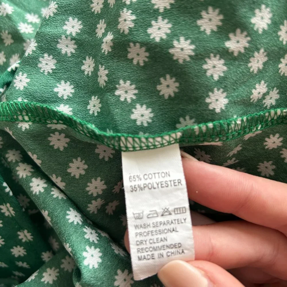 Women's Boho V Neck Ruffle Floral Wrap Maxi Dress - Picture 3 of 7